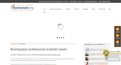 Desktop Screenshot of businessplan.org