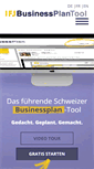 Mobile Screenshot of businessplan.ch